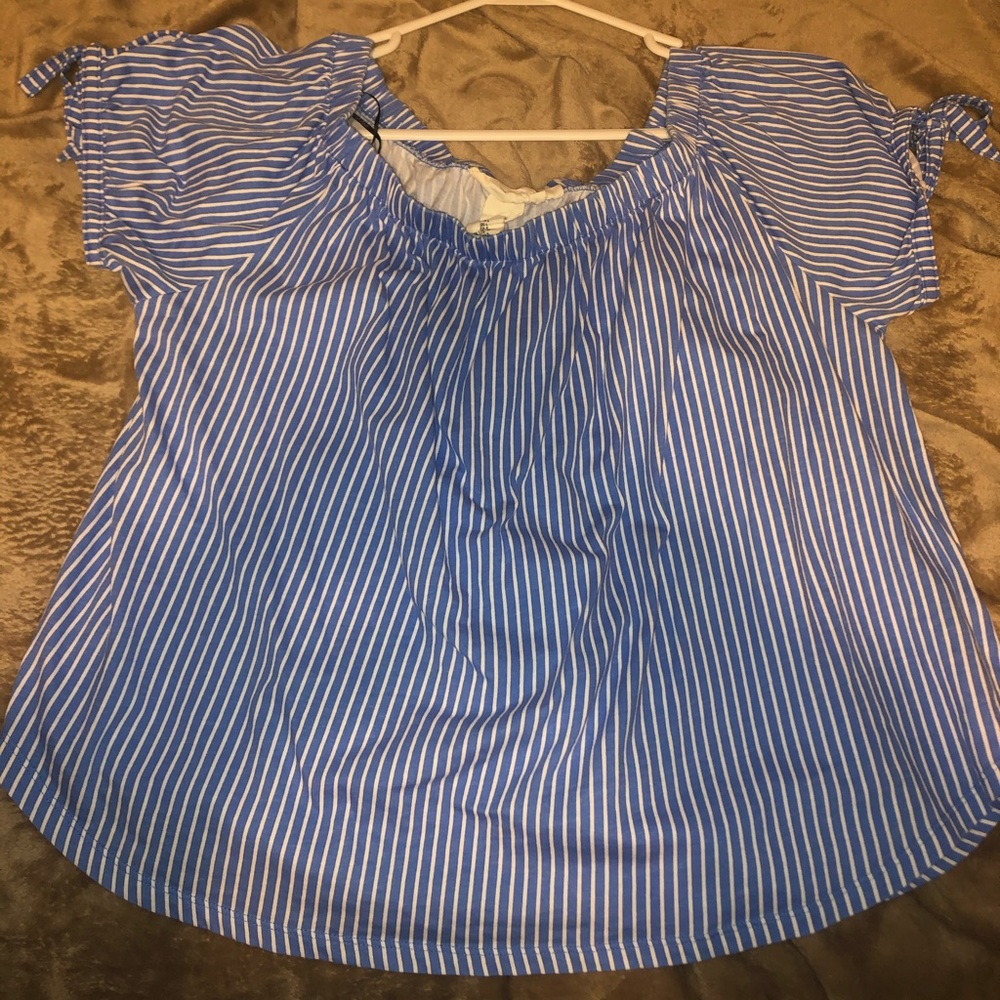 Off the shoulder shirt